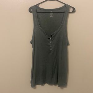 American Eagle button tank top XXL